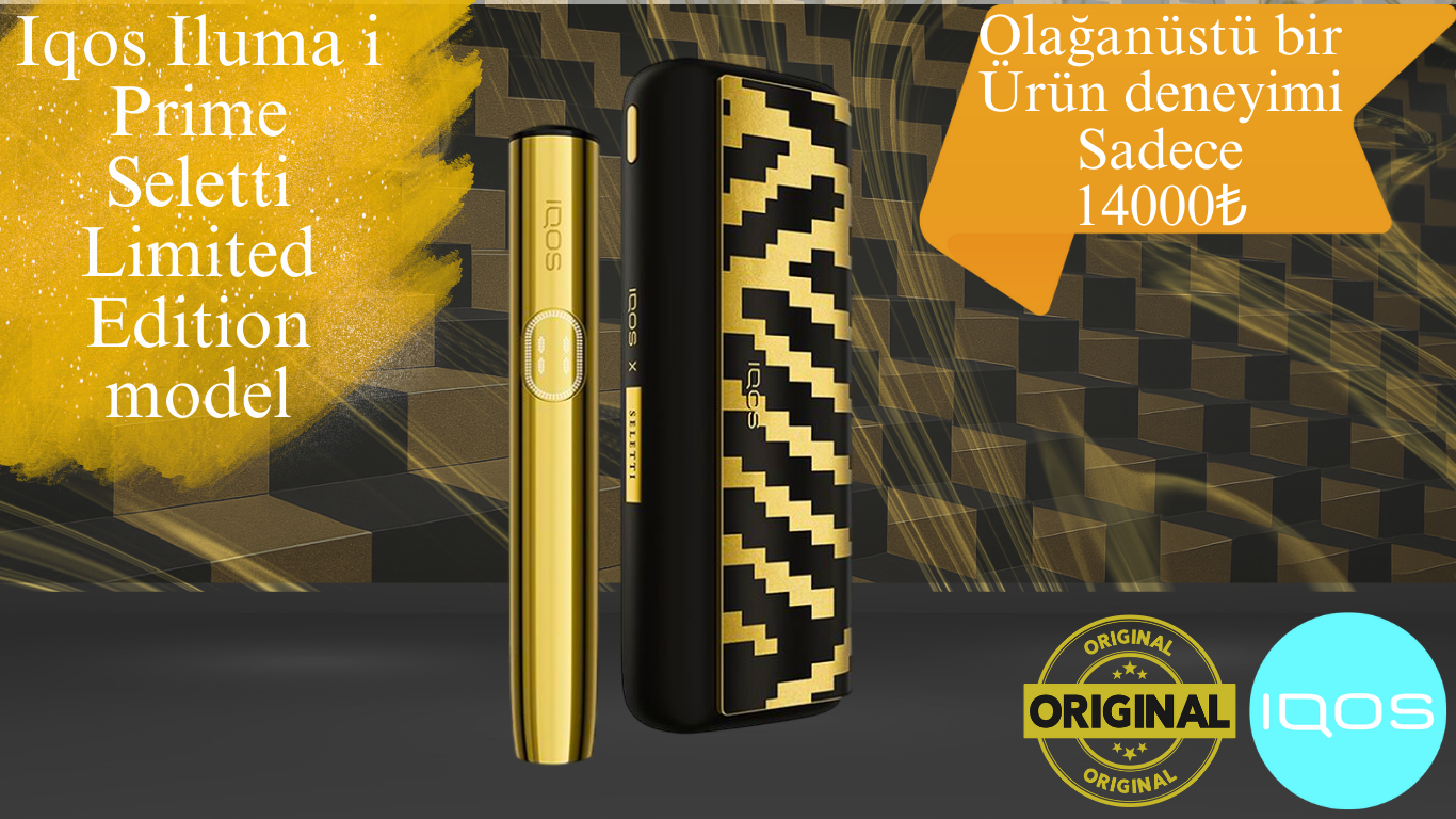 IQOS ILUMA I PRIME Seletti Limited Edition: Yenilikçi Teknoloji ve Özel Tasarım
